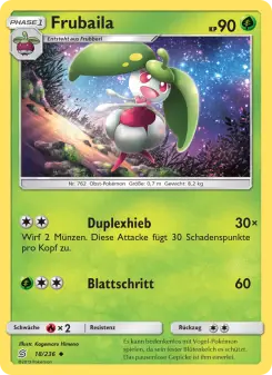 Pokémon-Karte Frubaila 018/236