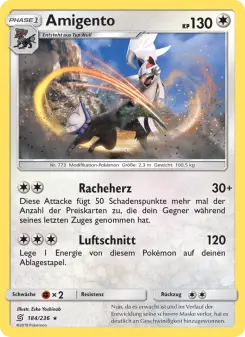 Pokémon-Karte Amigento 184/236
