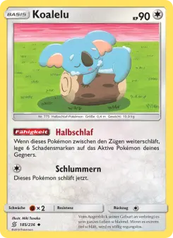 Pokémon-Karte Koalelu 185/236