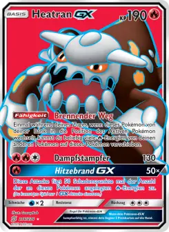 Pokémon-Karte Heatran GX 216/236