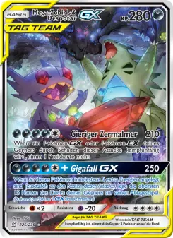 Pokémon-Karte Mega-Zobiris & Despotar GX 226/236