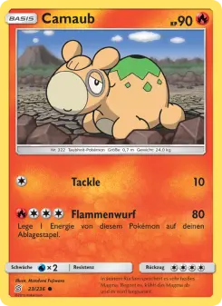 Pokémon-Karte Camaub 023/236