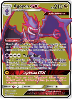 Pokémon-Karte Agoyon GX 230/236