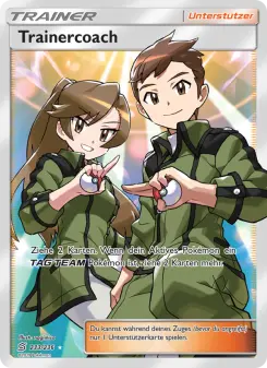 Pokémon-Karte Trainercoach 233/236