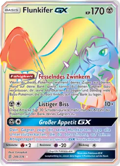 Pokémon-Karte Flunkifer GX 246/236