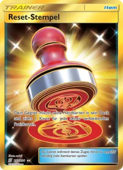 Pokémon-Karte Reset-Stempel 253/236