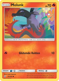 Pokémon-Karte Molunk 033/236