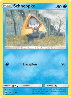 Pokémon-Karte Schneppke 037/236