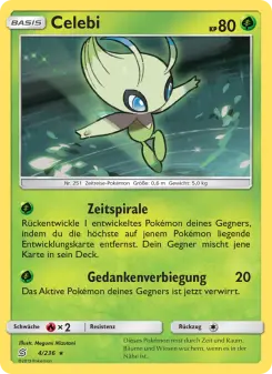 Pokémon-Karte Celebi 004/236