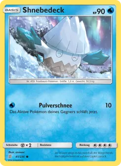 Pokémon-Karte Shnebedeck 041/236