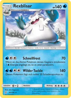 Pokémon-Karte Rexblisar 042/236