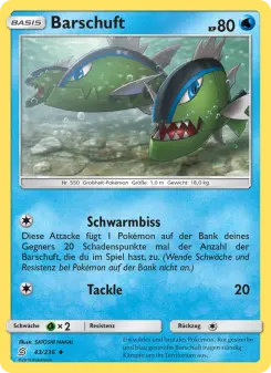 Pokémon-Karte Barschuft 043/236
