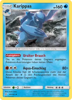 Pokémon-Karte Karippas 045/236