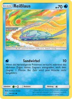 Pokémon-Karte Reißlaus 050/236