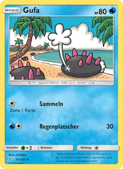 Pokémon-Karte Gufa 052/236
