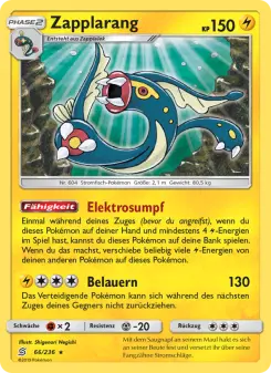 Pokémon-Karte Zapplarang 066/236