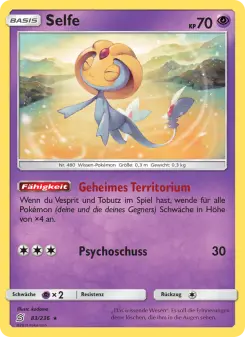 Pokémon-Karte Selfe 083/236