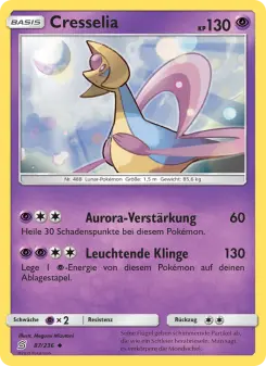 Pokémon-Karte Cresselia 087/236