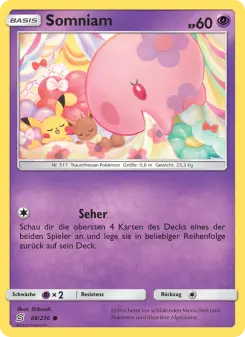 Pokémon-Karte Somniam 088/236