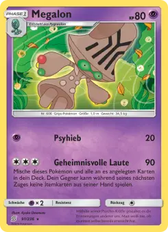 Pokémon-Karte Megalon 091/236