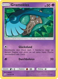 Pokémon-Karte Gramokles 092/236
