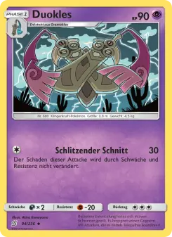 Pokémon-Karte Duokles 094/236