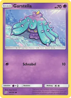 Pokémon-Karte Garstella 096/236