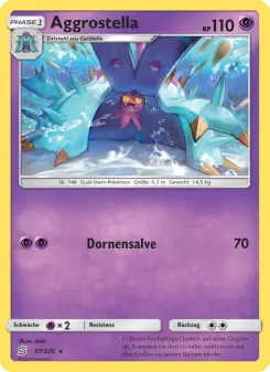 Pokémon-Karte Aggrostella 097/236