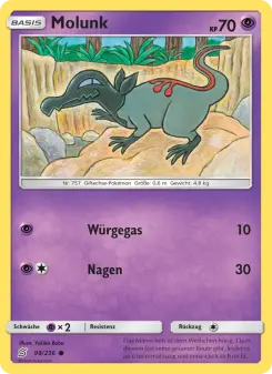 Pokémon-Karte Molunk 098/236