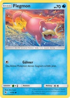 Pokémon-Karte Flegmon 012/068