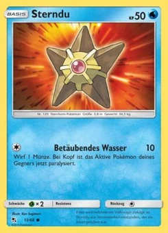 Pokémon-Karte Sterndu 013/068