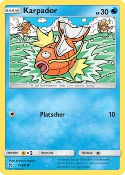 Pokémon-Karte Karpador 015/068