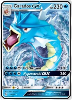 Pokémon-Karte Garados GX 016/068
