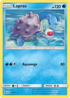 Pokémon-Karte Lapras 017/068
