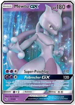 Pokémon-Karte Mewtu GX 031/068