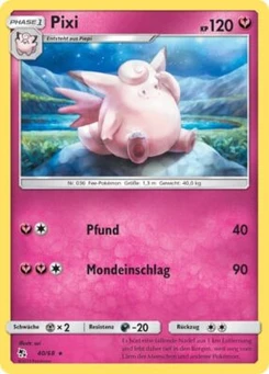 Pokémon-Karte Pixi 040/068