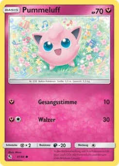 Pokémon-Karte Pummeluff 041/068