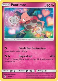 Pokémon-Karte Pantimos 043/068