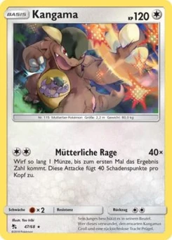 Pokémon-Karte Kangama 047/068