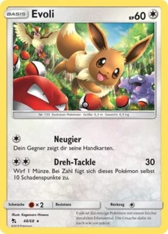 Pokémon-Karte Evoli 048/068