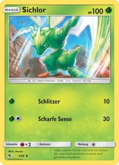 Pokémon-Karte Sichlor 005/068