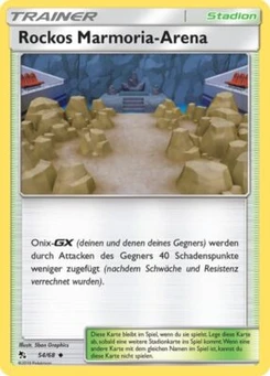 Pokémon-Karte Brock’s Pewter City Gym 054/068