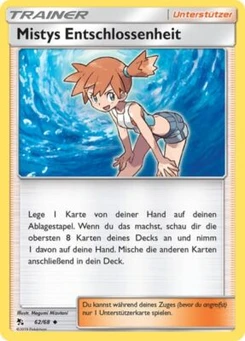 Pokémon-Karte Misty’s Determination 062/068