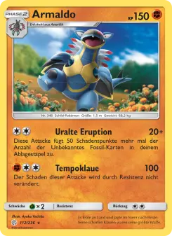 Pokémon-Karte Armaldo 112/236