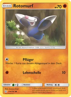 Pokémon-Karte Rotomurf 114/236