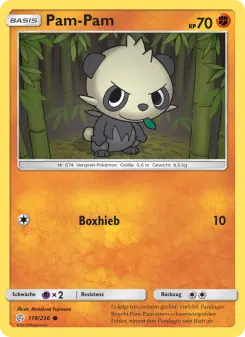 Pokémon-Karte Pam-Pam 119/236