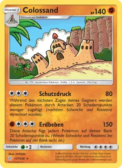 Pokémon-Karte Colossand 127/236