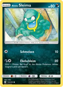 Pokémon-Karte Alola-Sleima 130/236