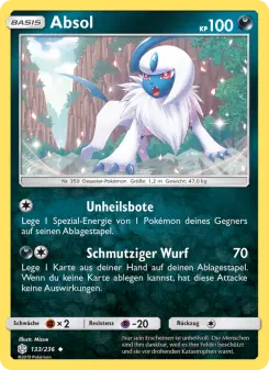 Pokémon-Karte Absol 133/236