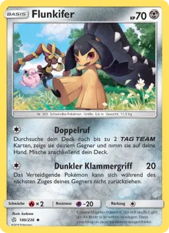 Pokémon-Karte Flunkifer 140/236
